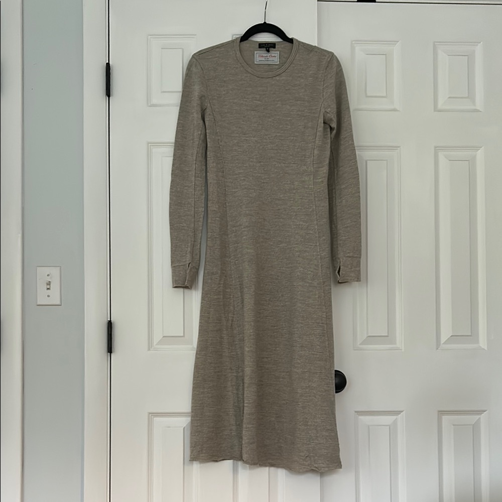 Rag & Bone 100% wool maxi dress